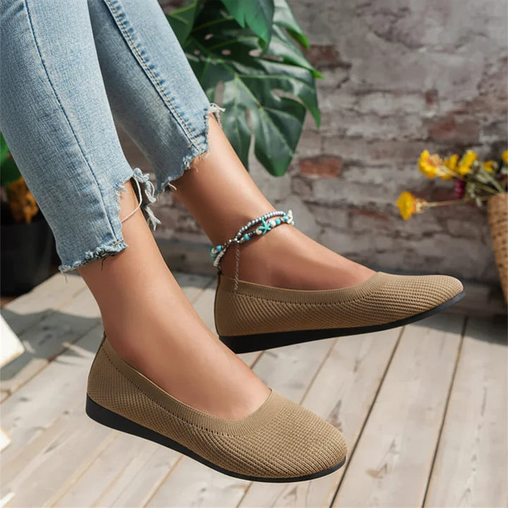Bequeme Slip-On Damen Mokassins