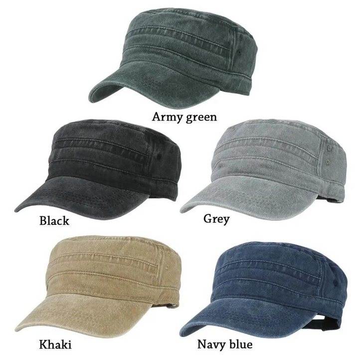 Klassische Retro-Army Herren Mütze