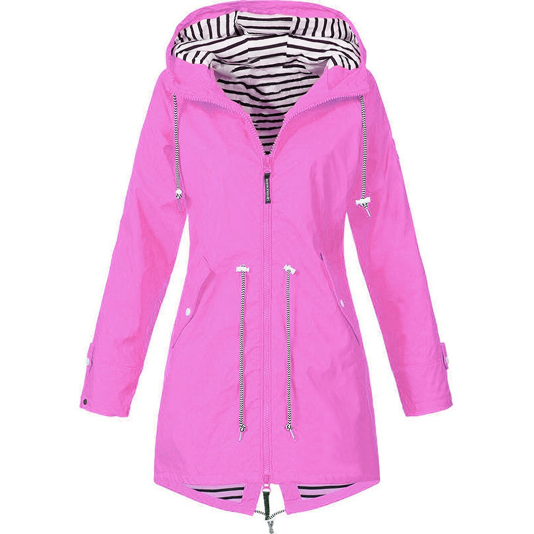 Glayda Wasserdichte Damen Regenjacke