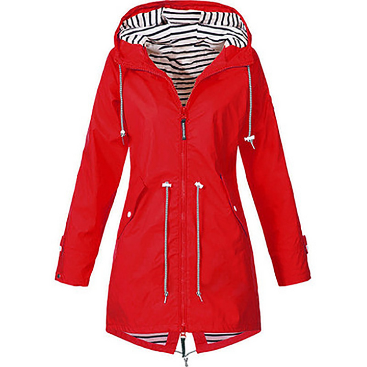 Glayda Wasserdichte Damen Regenjacke