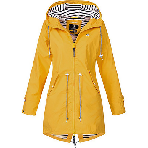 Glayda Wasserdichte Damen Regenjacke