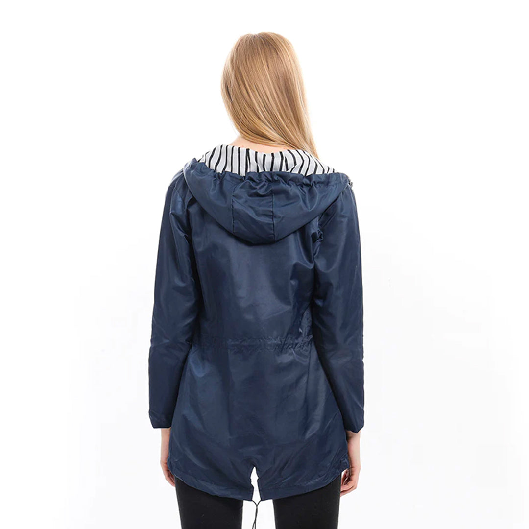 Glayda Wasserdichte Damen Regenjacke