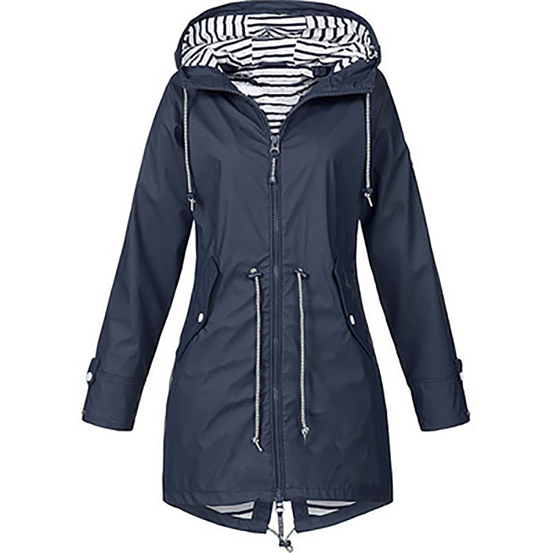 Glayda Wasserdichte Damen Regenjacke