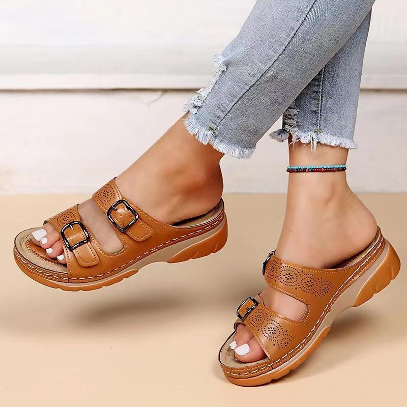 Bequeme Sommerliche Damen Sandalen