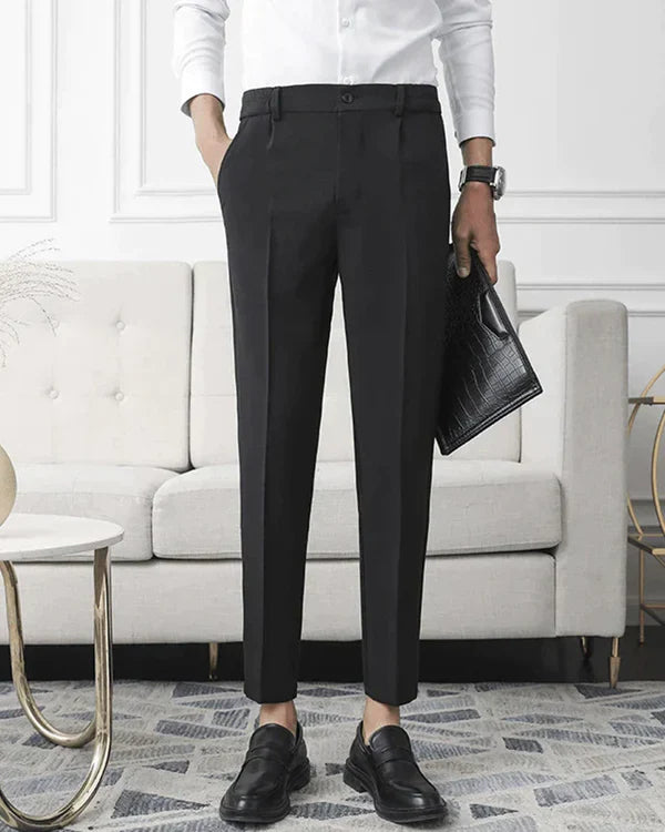 Elegante Klassische Herren Stoffhose