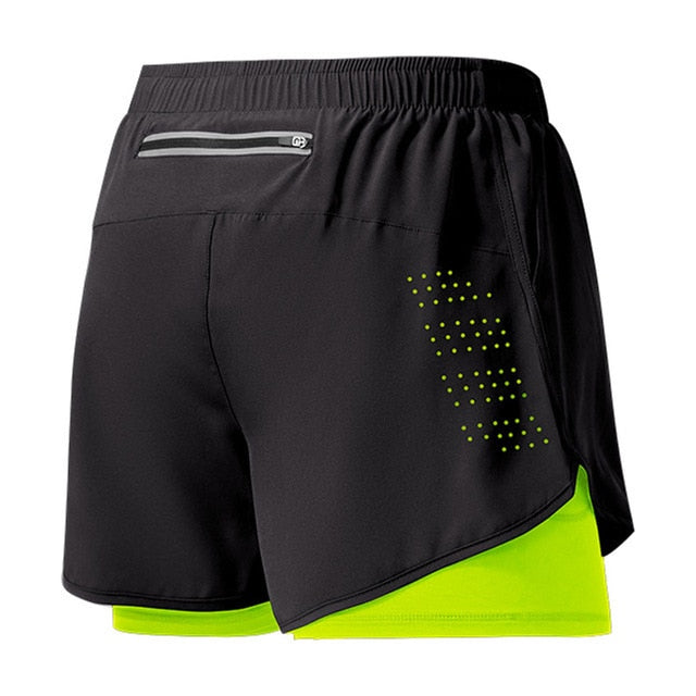 Sportliche Schnelltrocknende Herren Laufshorts