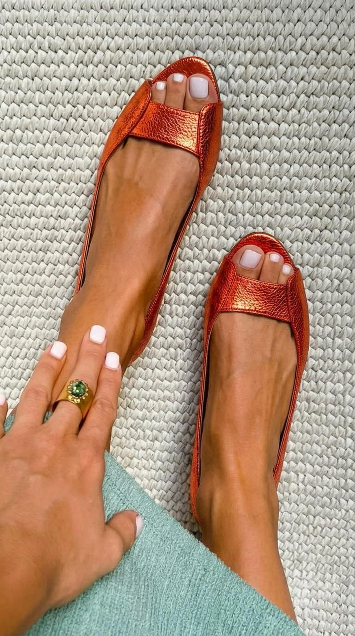 Elegante Flache Damen Sandalen