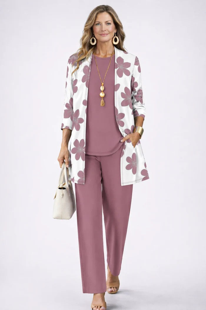 Elegantes 3-Teiliges Damen Set