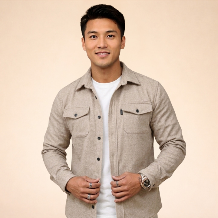 Herren Hemdjacke – Atmungsaktiv, Stylisch &amp; Vielseitig