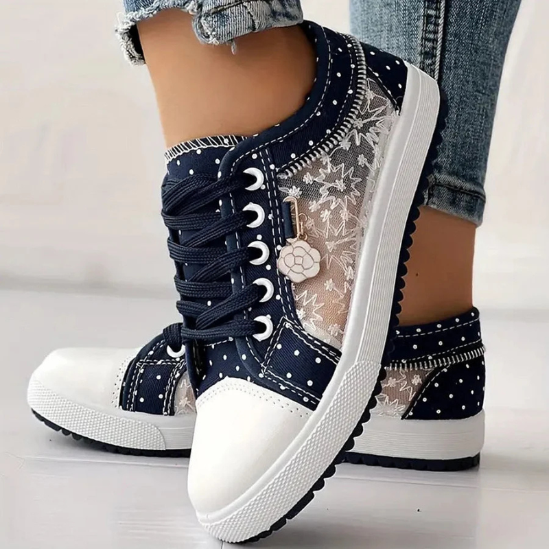 Elegante Florale Damen Sneaker