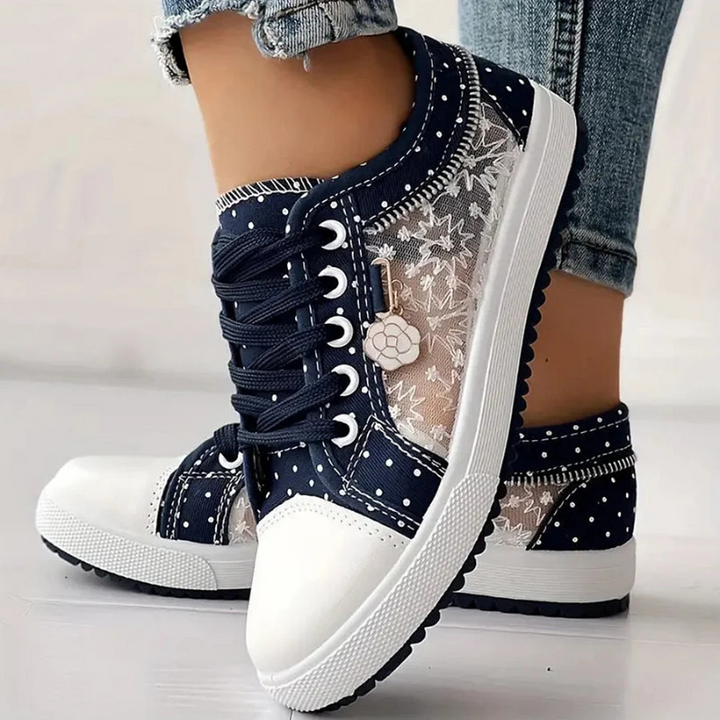 Elegante Florale Damen Sneaker