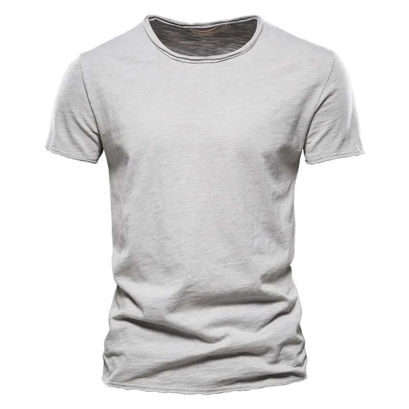 Atmungsaktives Leichtes Herren Rundhals T-Shirt