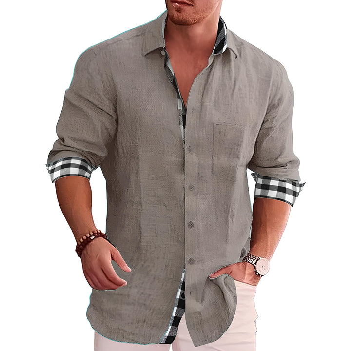 Elegantes Modernes Herren Hemd