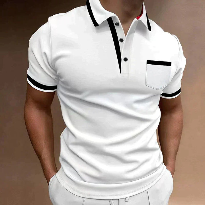 Klassisches Elegantes Herren Poloshirt