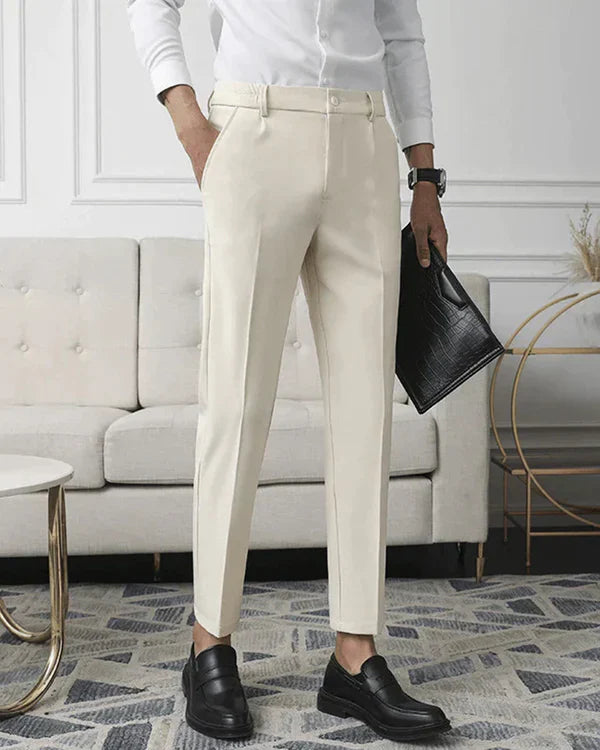 Elegante Klassische Herren Stoffhose
