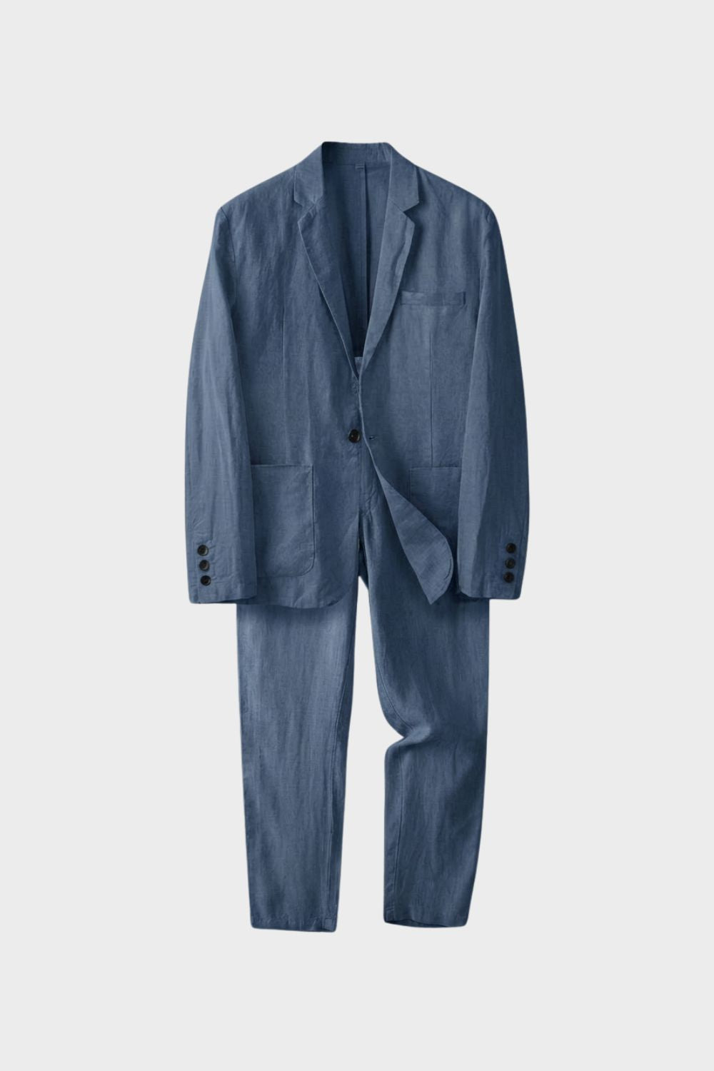 Eleganter Herren Leinenanzug mit Sakko und Hose