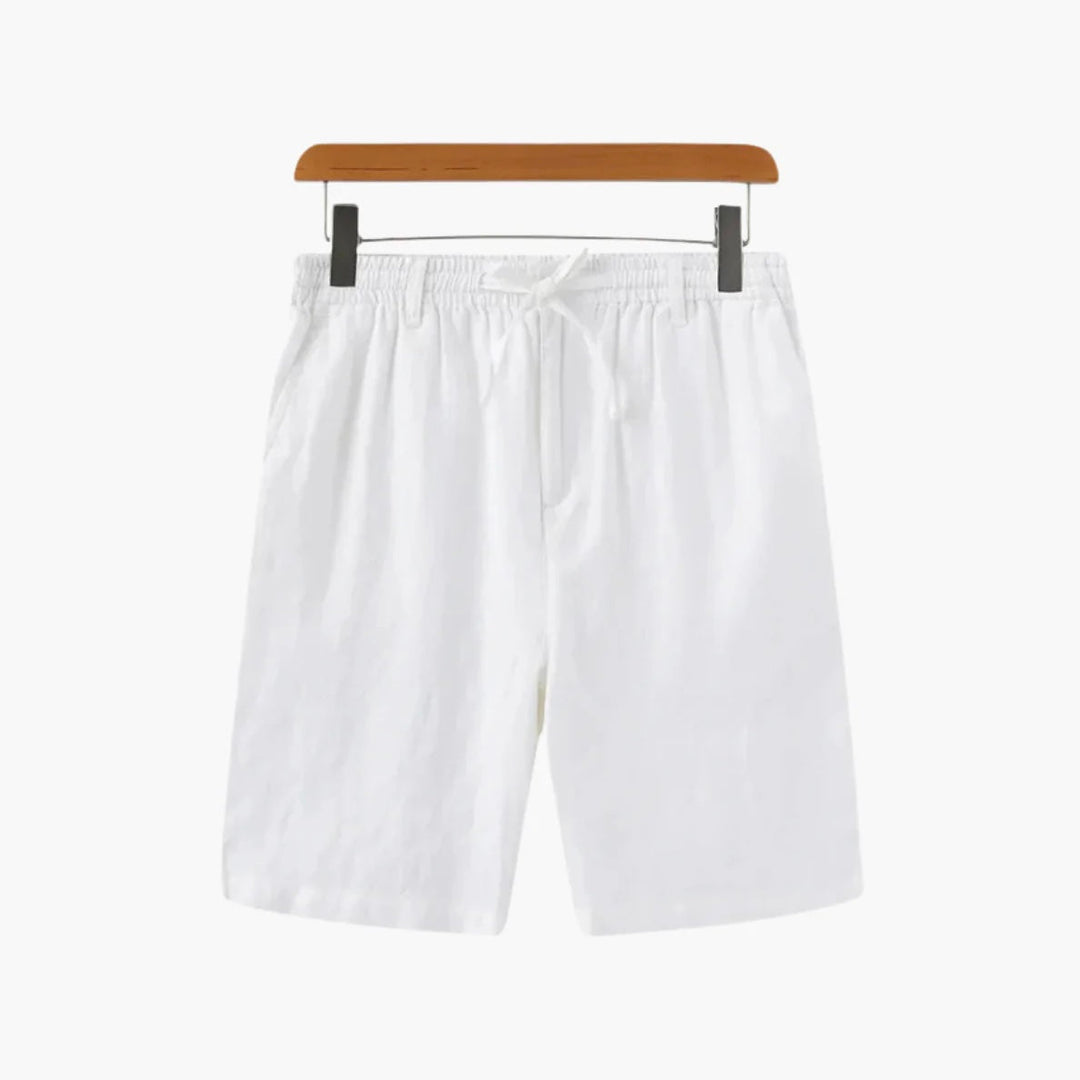 Leichte Atmungsaktive Herren Leinenshorts