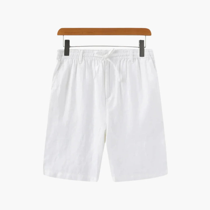 Leichte Atmungsaktive Herren Leinenshorts