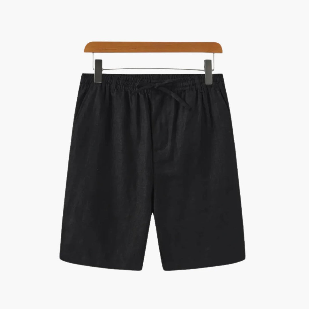 Leichte Atmungsaktive Herren Leinenshorts