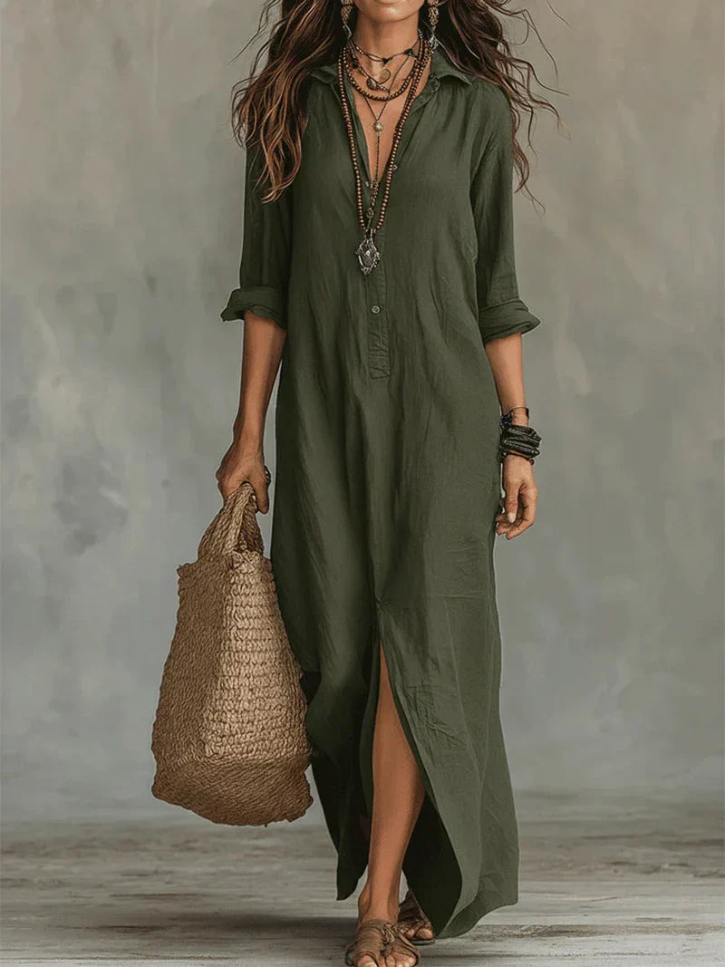 Elegantes Vielseitiges Damen Maxikleid