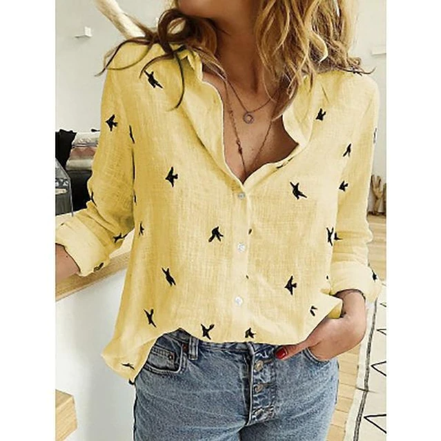 Elegantes Vielseitiges Damen Langarmshirt