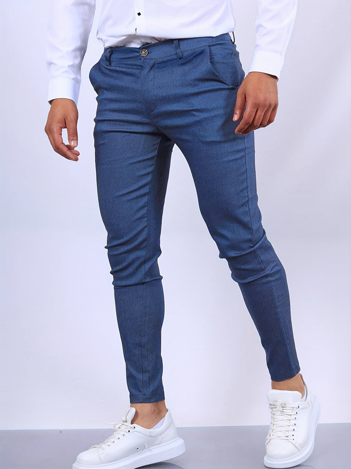 Elegante Slim Fit Herren Hose – Modernes Design