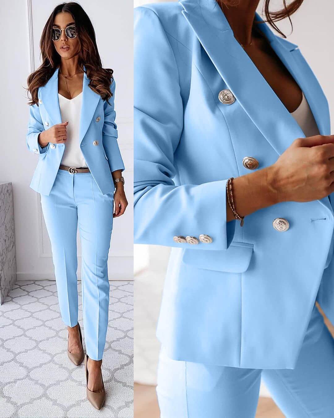 Elegantes Damen Blazer-Set