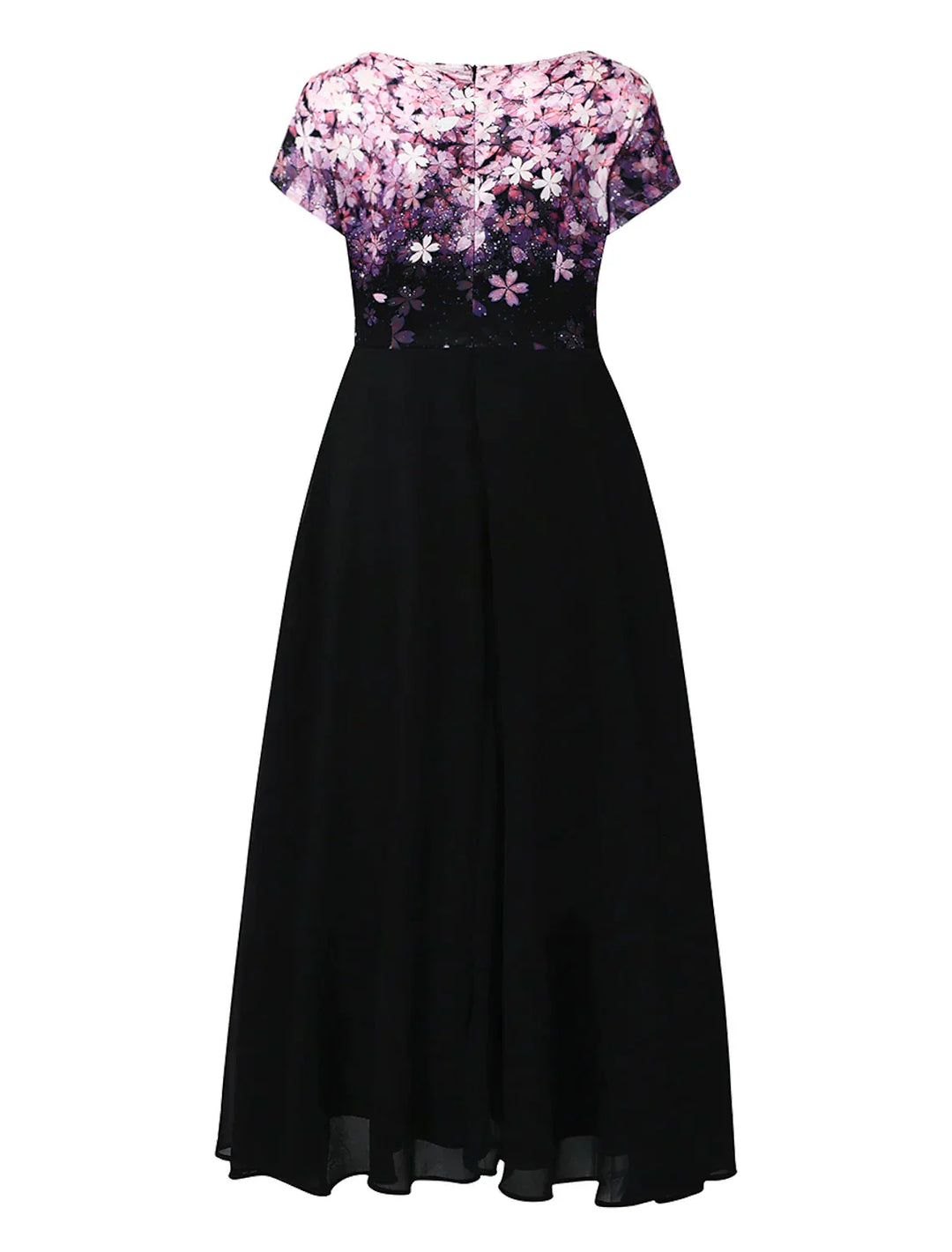 Elegantes Blumen Damen Kleid