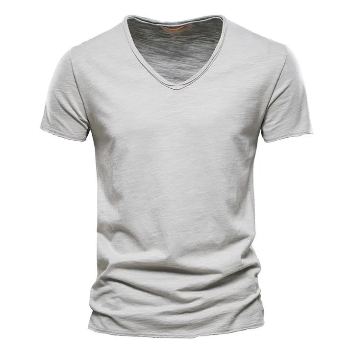 Atmungsaktives Leichtes Herren T-Shirt aus Baumwolle