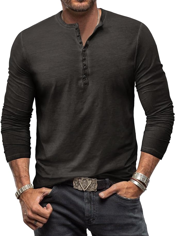 Lässiges Baumwoll Herren Shirt