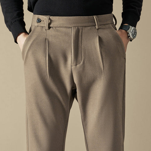 Klassische Herren Stoffhose aus Wollmischung