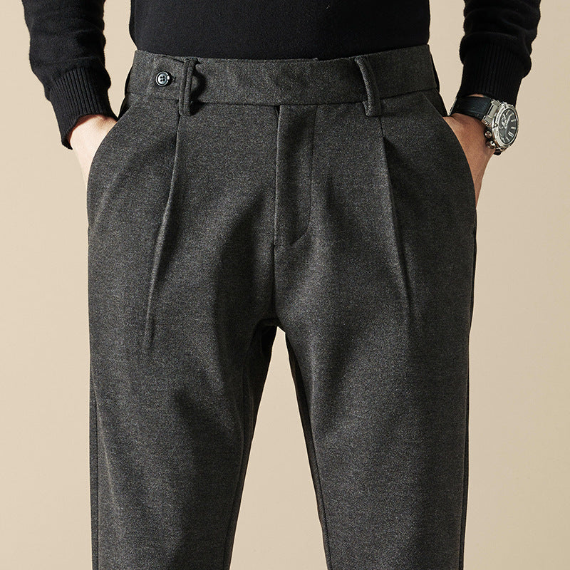Klassische Herren Stoffhose aus Wollmischung