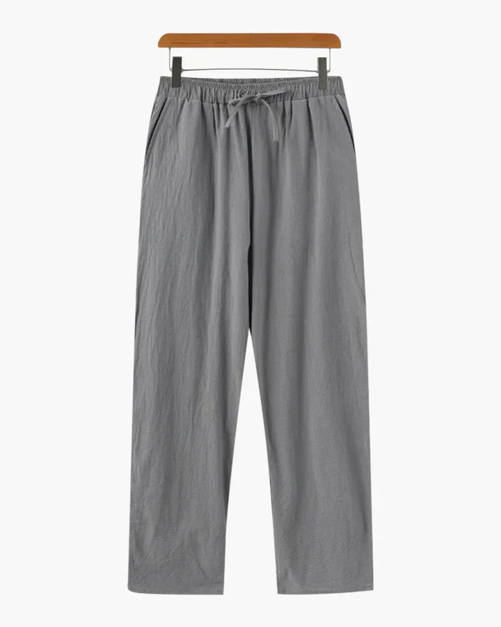 Lässige Leinen Herren Hose