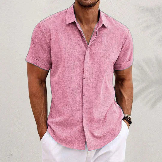 Lässiges Vielseitiges Herren Button-Down-Hemd