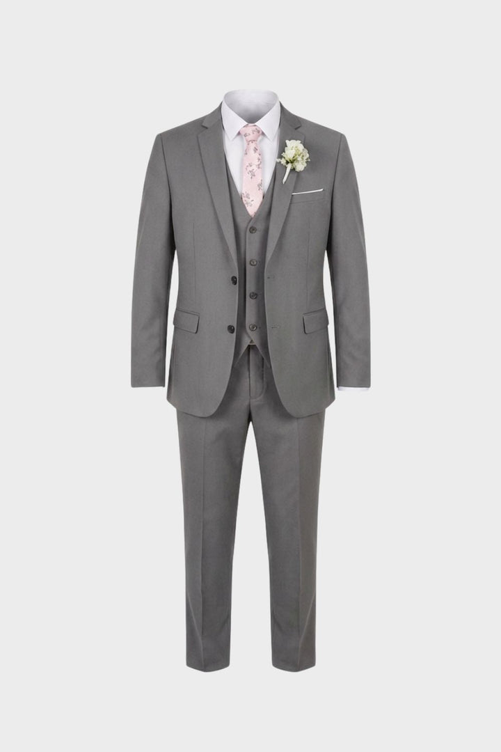 Eleganter 3-Teiliger Herren Anzug mit Weste