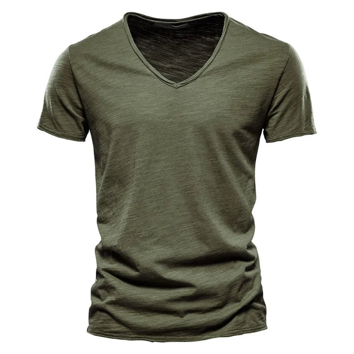 Atmungsaktives Leichtes Herren T-Shirt aus Baumwolle