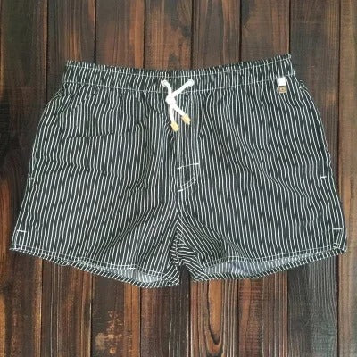Modische Gestreifte Herren Badeshorts
