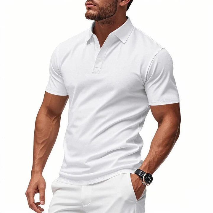 Atmungsaktives Herren Poloshirt mit Stretch