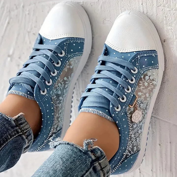 Elegante Florale Damen Sneaker