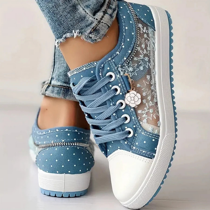 Elegante Florale Damen Sneaker