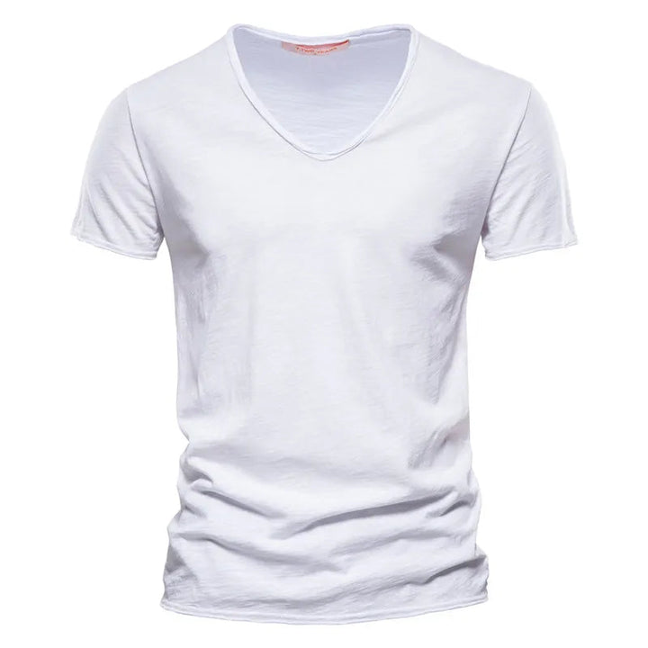 Atmungsaktives Leichtes Herren T-Shirt aus Baumwolle
