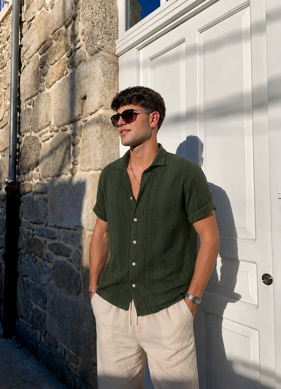 Leichtes Sommerliches Herren Set