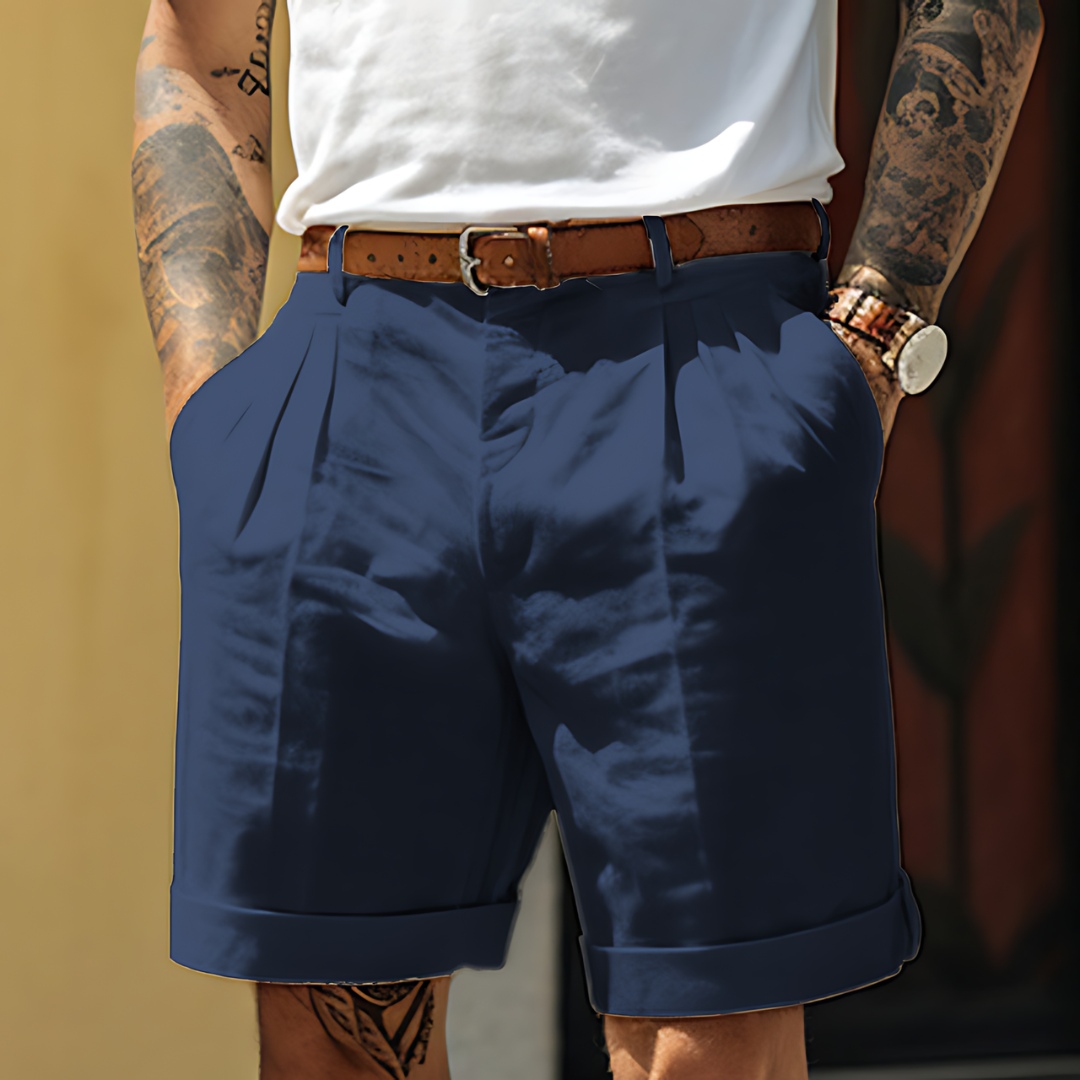 Elegante Lässige Herren Shorts aus Baumwolle