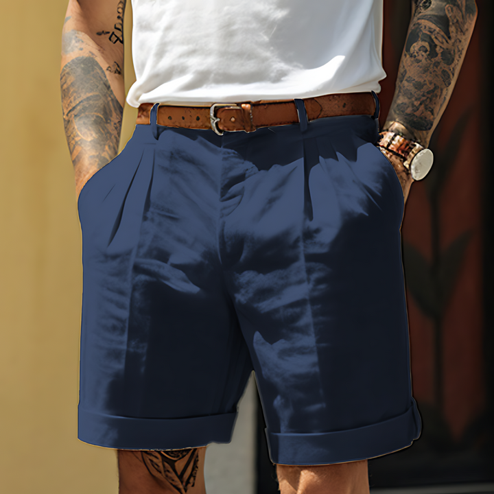 Elegante Lässige Herren Shorts aus Baumwolle