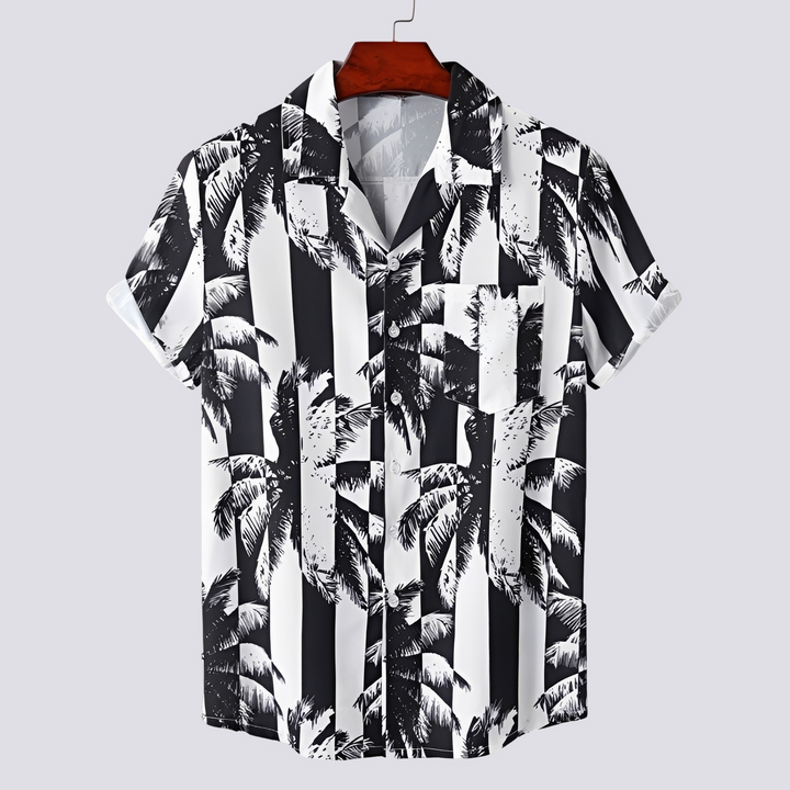 Sommerliches Lässiges Herren Hawaii-Hemd