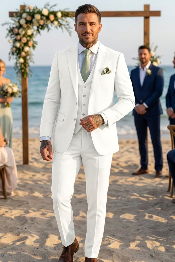 Eleganter Dreiteiliger Herren Anzug