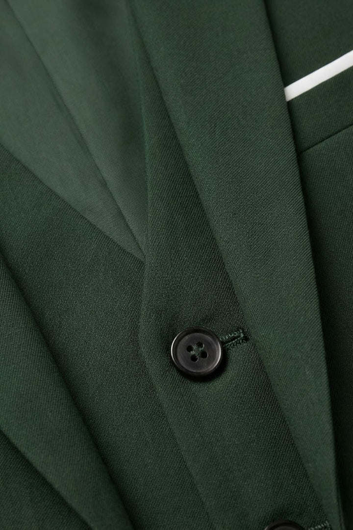 Eleganter 3-Teiliger Herren Anzug mit Weste