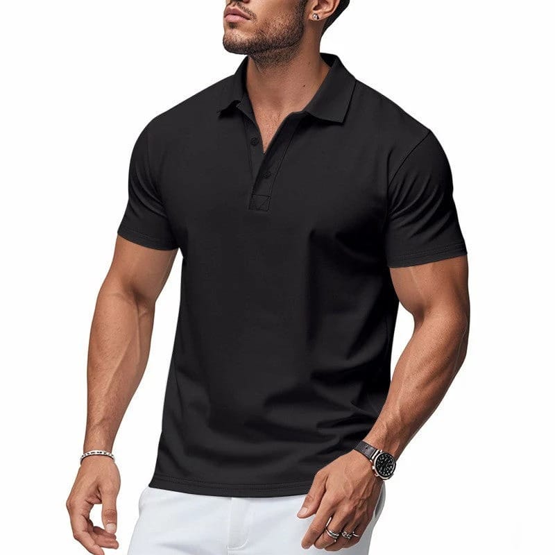 Atmungsaktives Herren Poloshirt mit Stretch