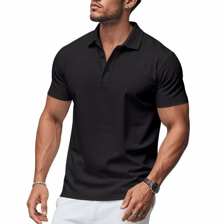 Atmungsaktives Herren Poloshirt mit Stretch