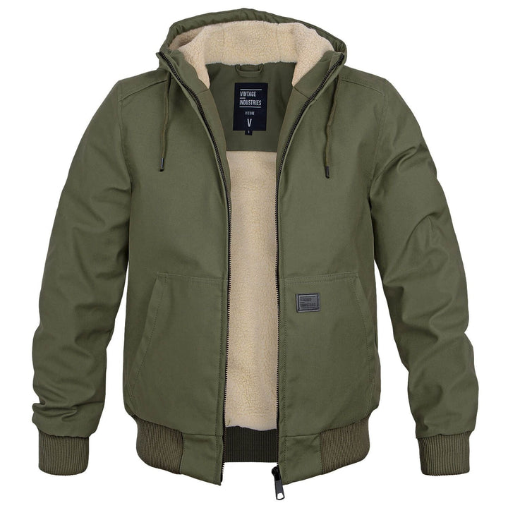 Winterjacke Herren | Übergangsjacke Herren | Kapuze &amp; Bündchen für stabilen Sitz